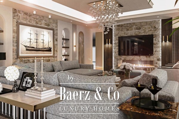 photo 28 Dubrovnik - surroundings, two stone buildings, first row to the sea