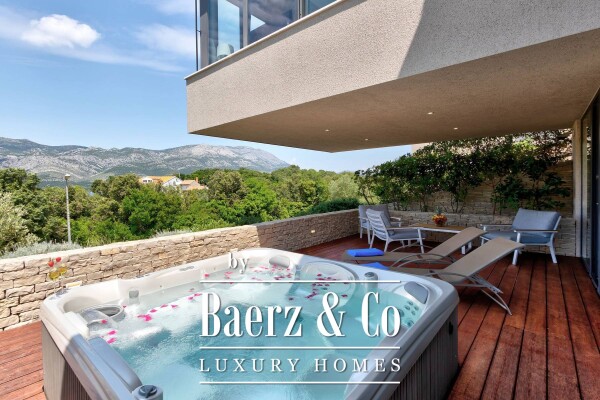 photo 34 Korčula, luxurious modern twin villas with sea view, unique offer