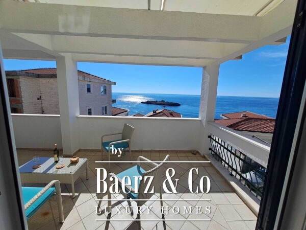 photo 3 Sveti Stefan Duplex Apartment with Seaview