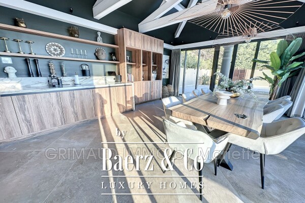 photo 14 villa on large plot with open view and sea view, completely