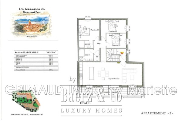 photo 6 Spacious apartment of 107 m², just steps from the beaches