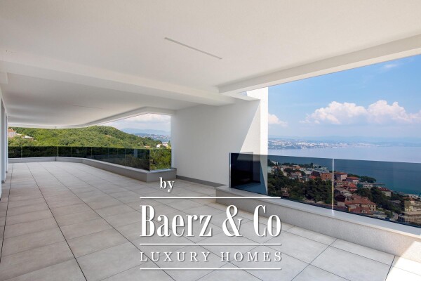 photo 17 Opatija, an attractive penthouse with a pool of 367 m2 NEW BUILDING