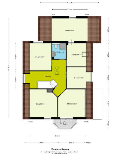 Floor Plan 2 - Negen-novemberweg 27