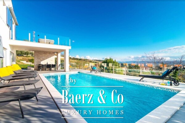 photo 2 Istria, Buje, exclusive villa with a beautiful view of the sea