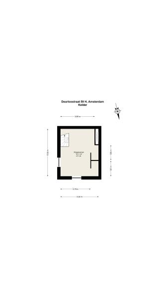 Floor Plan 5 - Deurloostraat 59 H