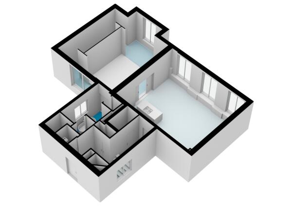 Floor Plan 3 - Keizersgracht 131 E