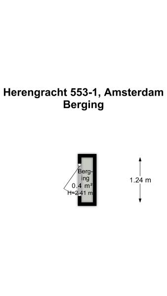 Floor Plan 5 - Herengracht 553 1