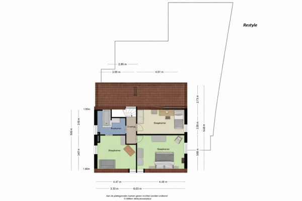 Floor Plan 4 - Overstraat 40
