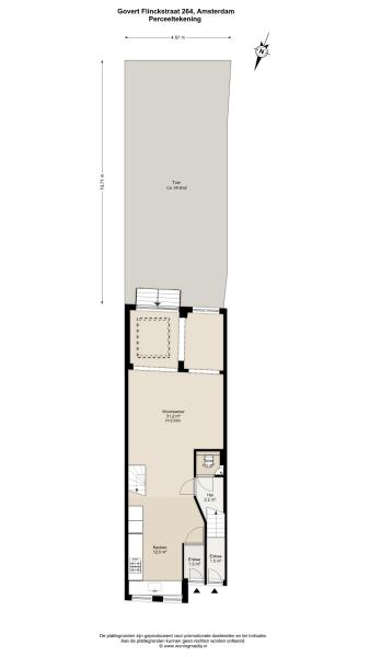 Floor Plan 9 - Govert Flinckstraat 264 H