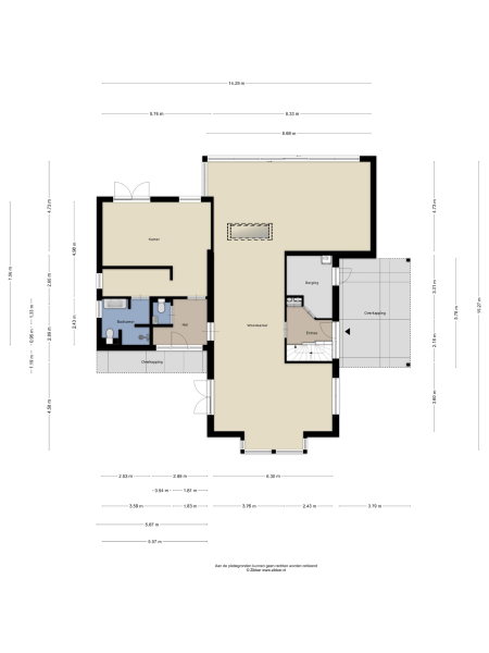 Floor Plan 1 - Rosmolen 11 A