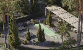 2-Bedroom Mediterranean Hillside Apartments