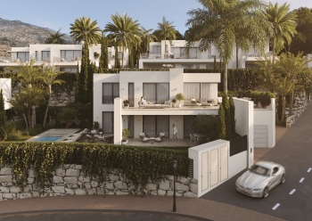 Four-Bedroom Sea View Villa, Mijas