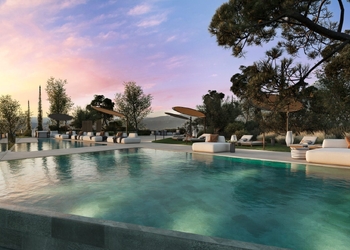 Bright Deluxe Apartment with Sea View Terrace