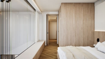 Corner City Residence with Dual Terraces and Open Urban Views