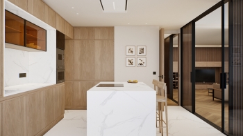 Spacious City Residence with Open Living and Private Terrace