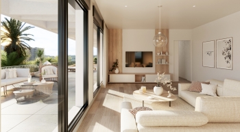 Premium penthouse with large terrace and open city views