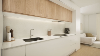Penthouse with efficient layout and dual terraces