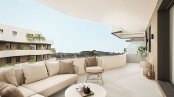 Penthouse with expansive terrace and outdoor living focus