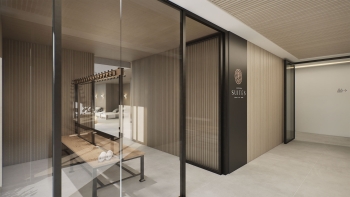 Compact penthouse with efficient layout and private terrace