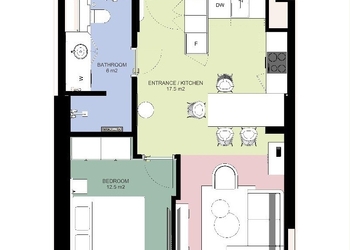 One Bedroom Apartment